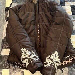 Ariat women’s brown coat!